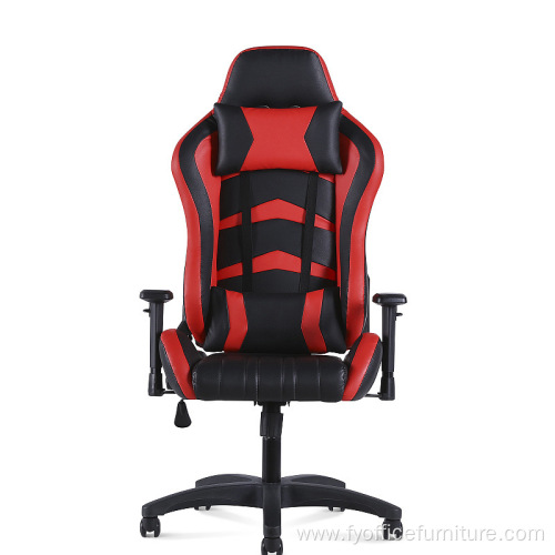 EX-factory price Swivel Ergonomic genuine leather racing chair recliner Chair